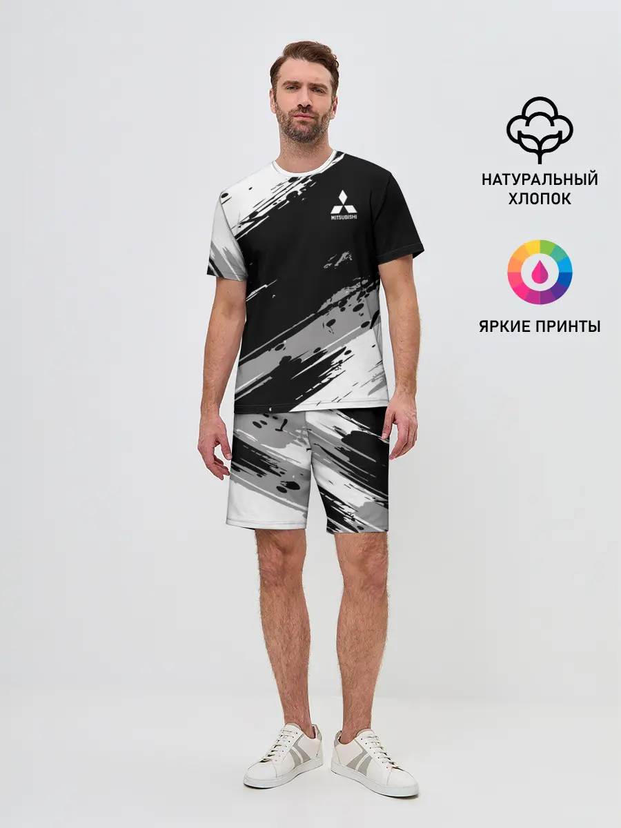Мужской костюм с шортами / Mitsubishi