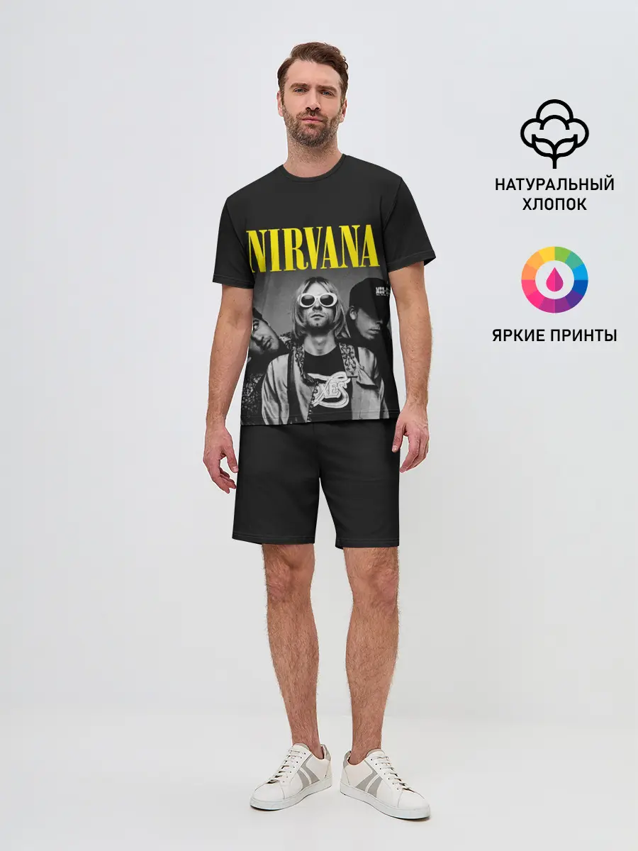 Мужской костюм с шортами / NIRVANA