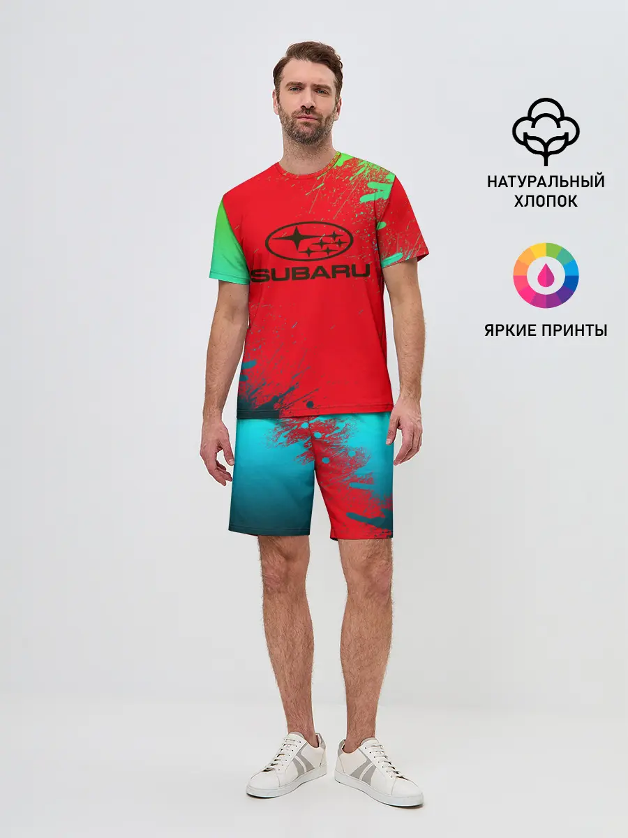 Мужской костюм с шортами / SUBARU