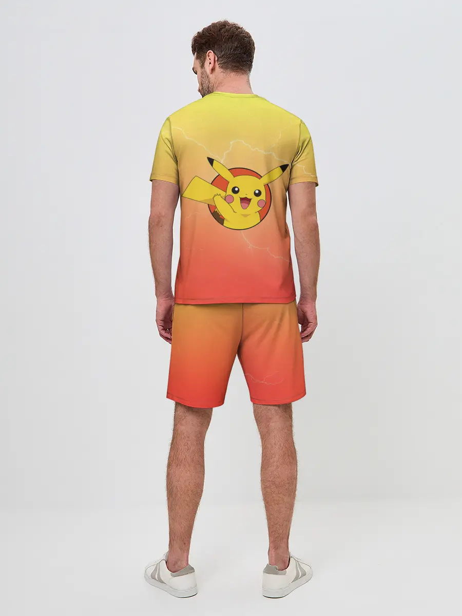 Мужской костюм с шортами / Пикачу