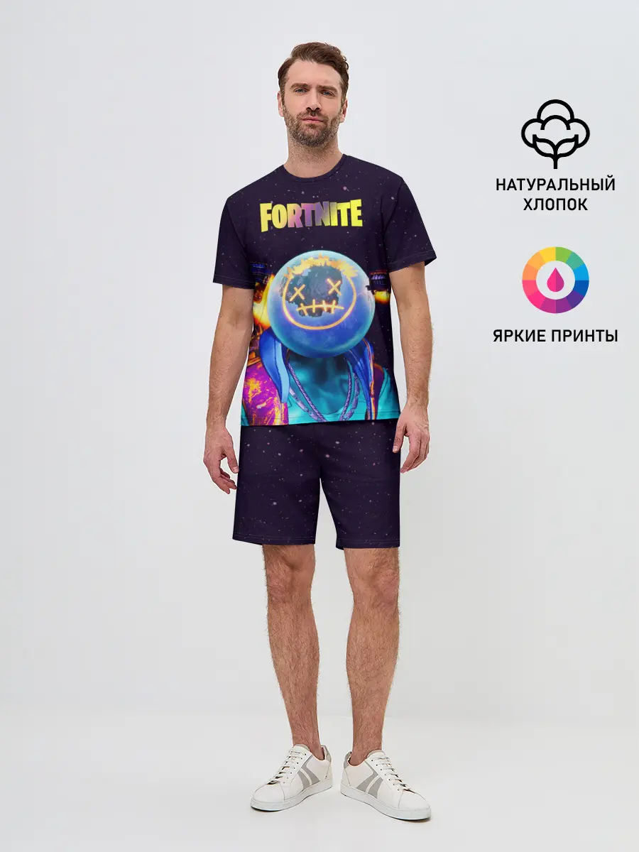 Мужской костюм с шортами / Astro Jack Fortnite
