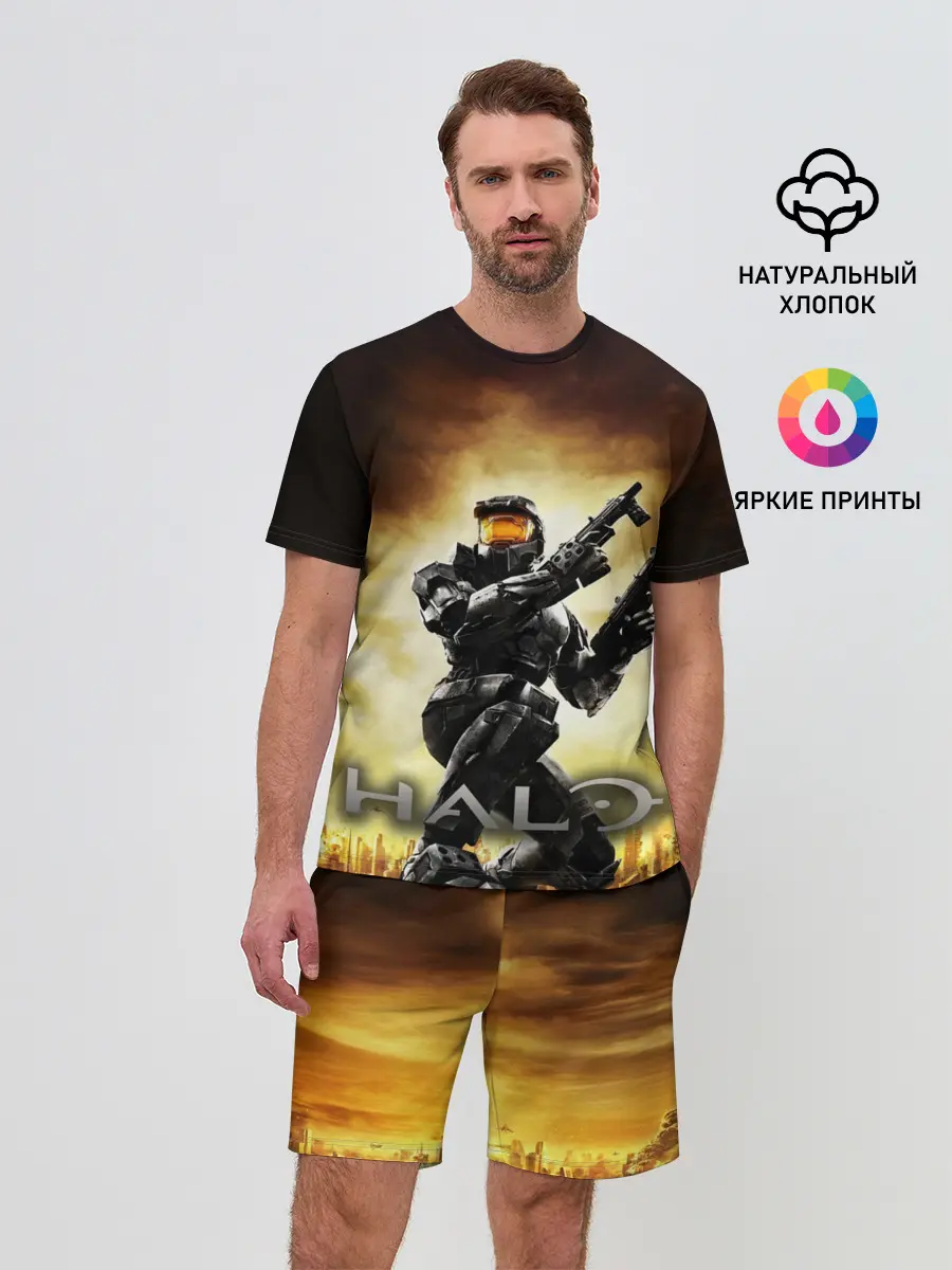 Мужской костюм с шортами / Halo Infinite