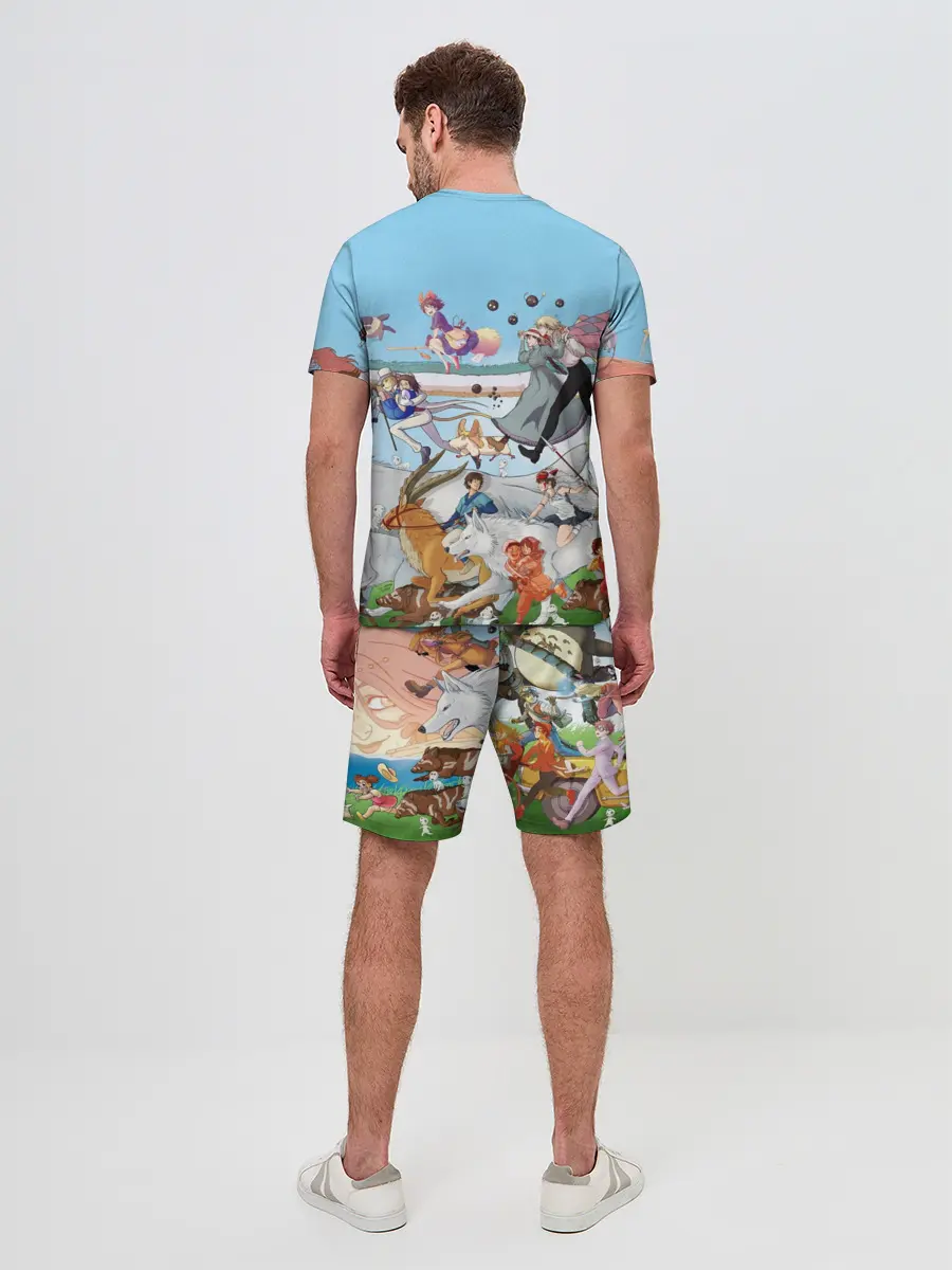 Мужской костюм с шортами / Studio Ghibli