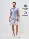 Мужской костюм с шортами / Звездное небо