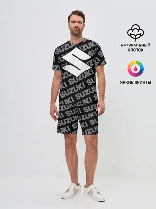 Мужской костюм с шортами / SUZUKI