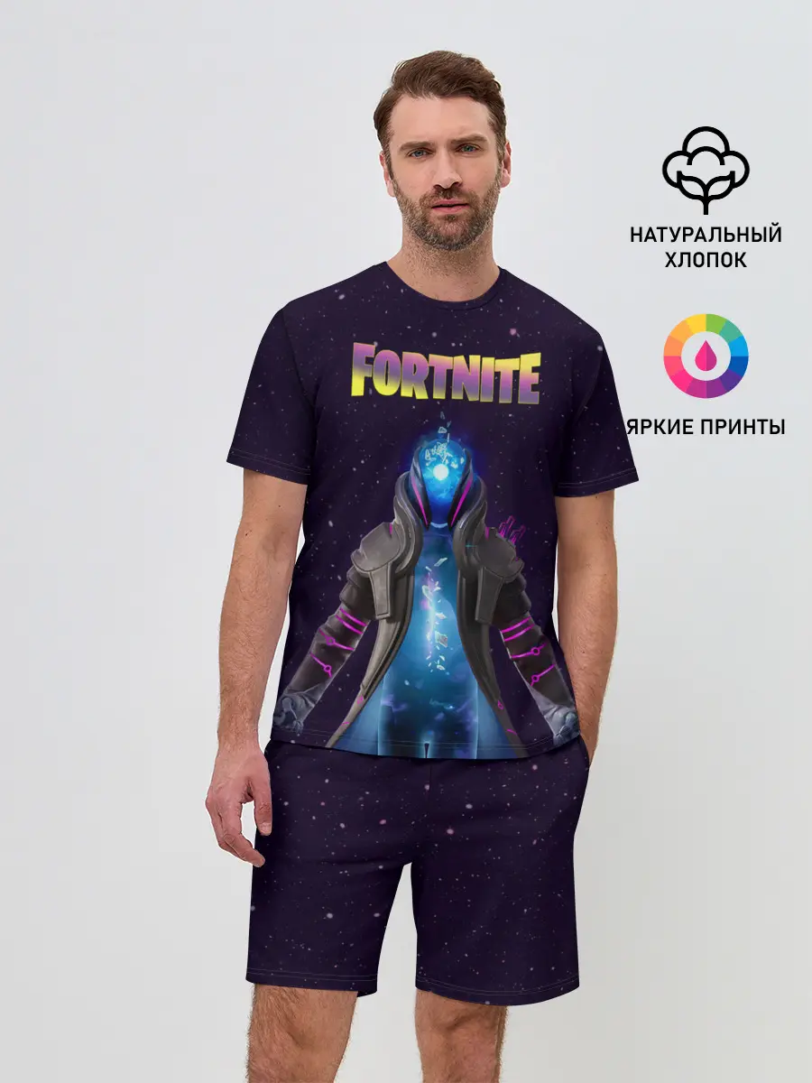 Мужской костюм с шортами / Infinity Fortnite