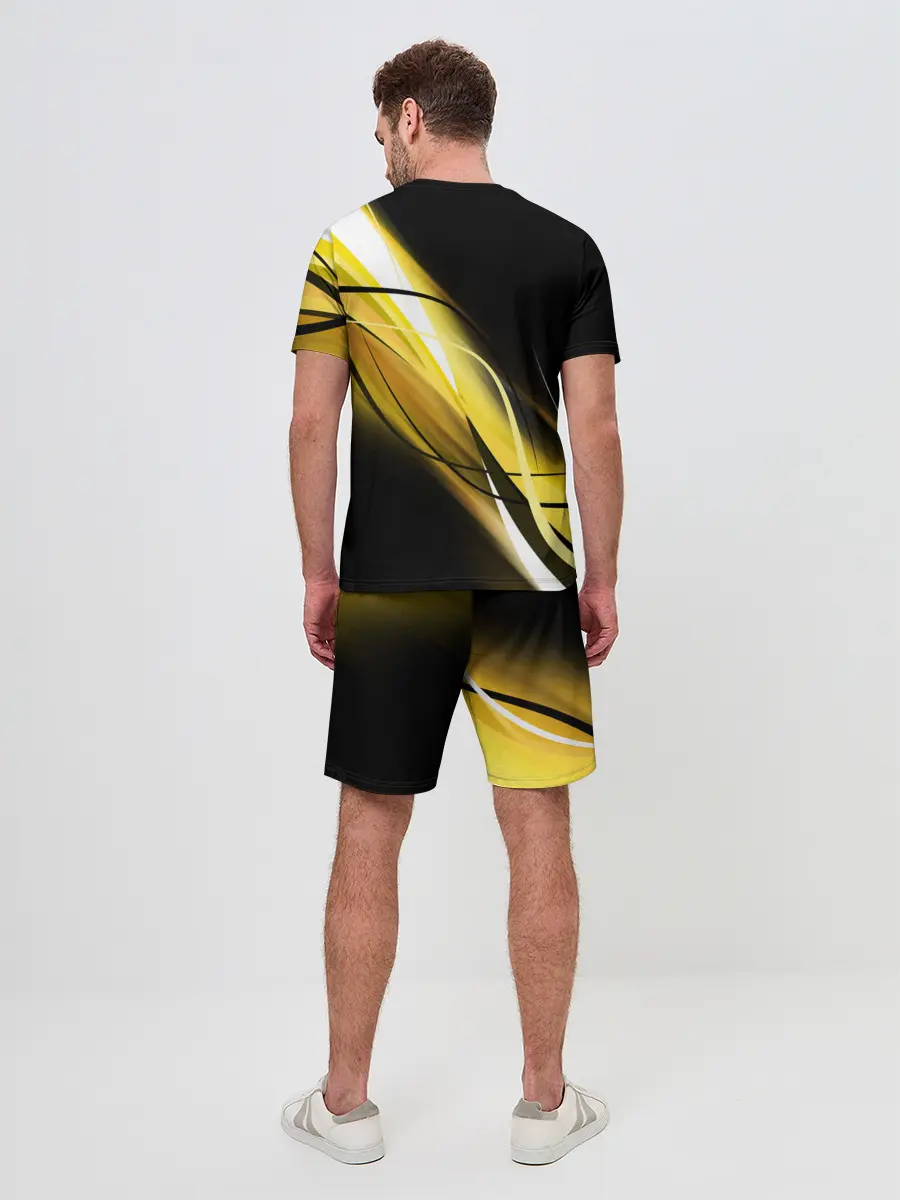 Мужской костюм с шортами / GEOMETRY STRIPES