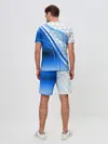 Мужской костюм с шортами / ABSTRACT BLUE