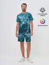 Мужской костюм с шортами / Водная гладь
