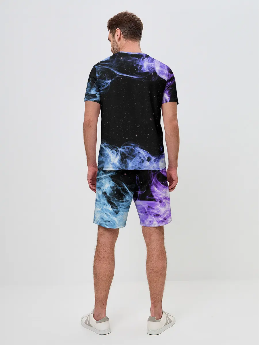 Мужской костюм с шортами / Lama Fortnite