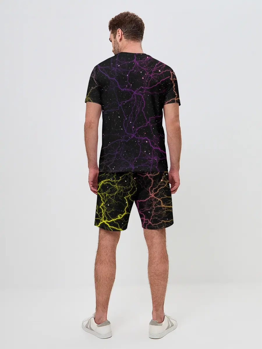 Мужской костюм с шортами / Lama Fortnite