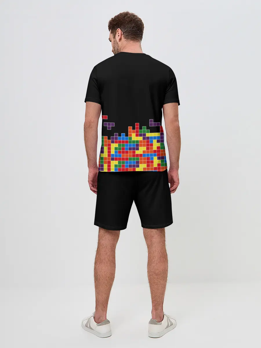 Мужской костюм с шортами / ТЕТРИС