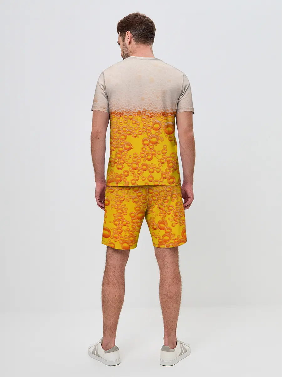 Мужской костюм с шортами / ПИВО с пеной