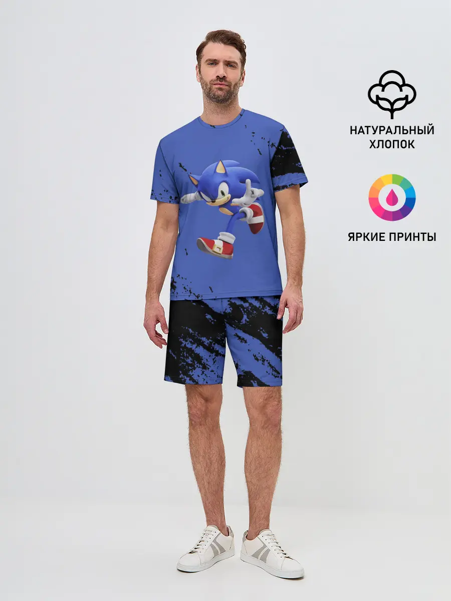 Мужской костюм с шортами / sonic