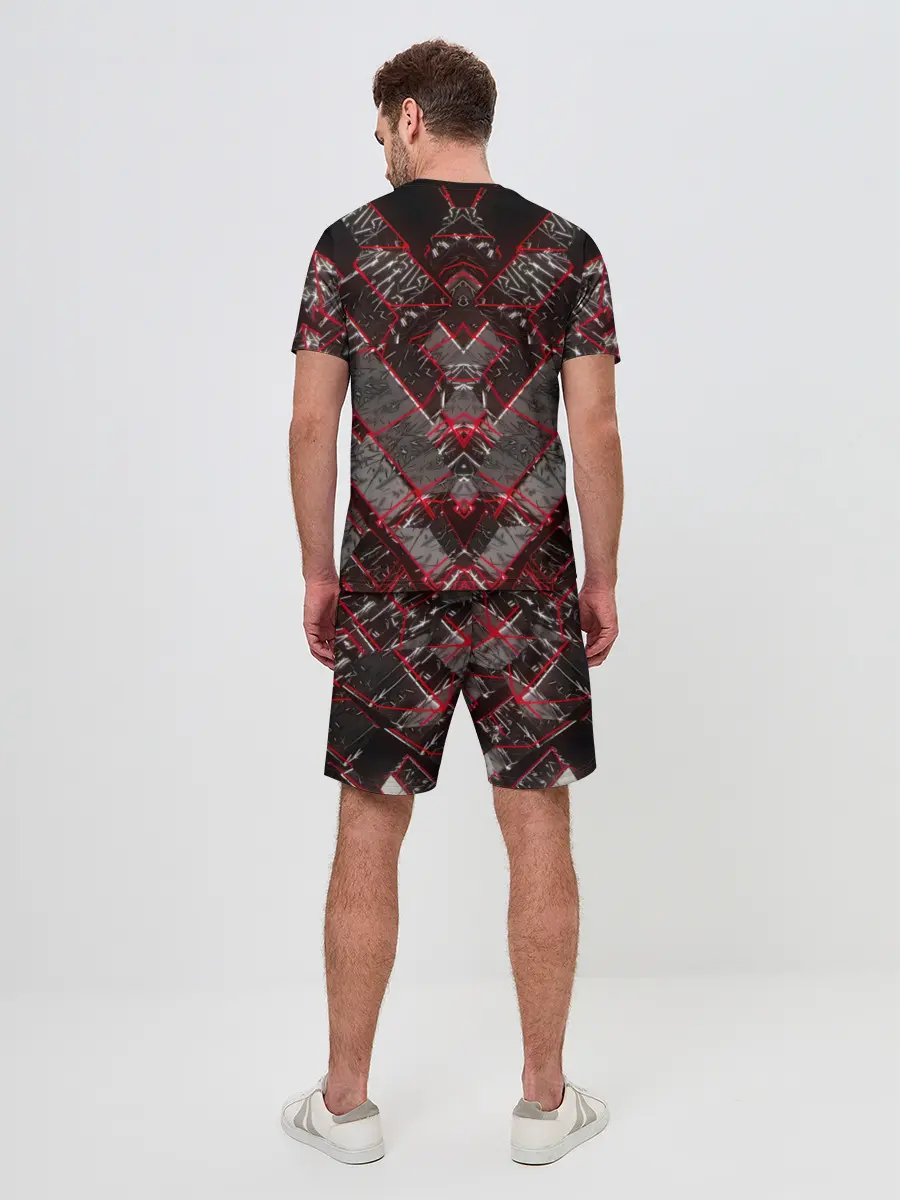 Мужской костюм с шортами / Текстура.