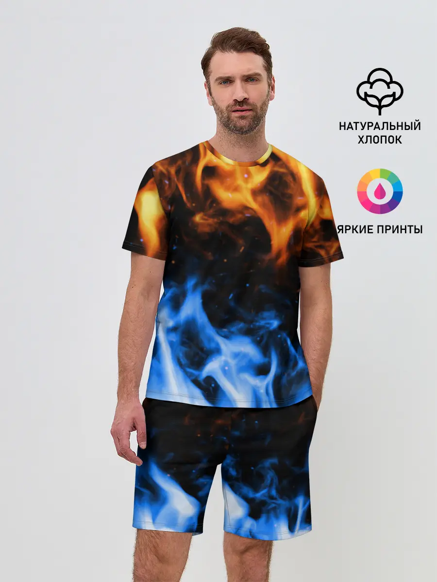 Мужской костюм с шортами / БИТВА ОГНЕЙ