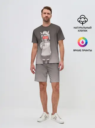 Мужской костюм с шортами / Senpai,