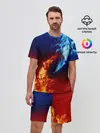 Мужской костюм с шортами / БИТВА ОГНЕЙ
