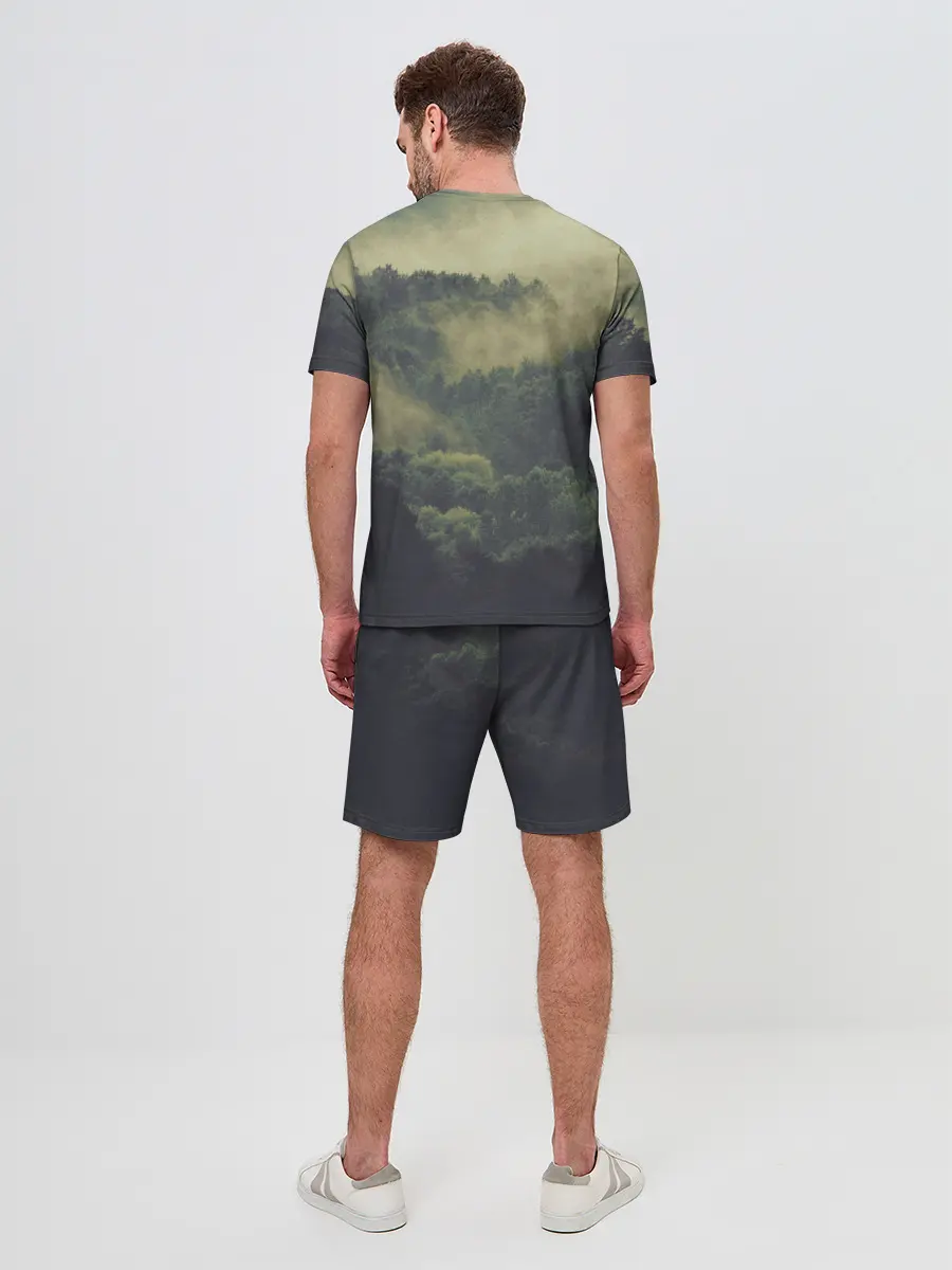 Мужской костюм с шортами / Лес мой храм