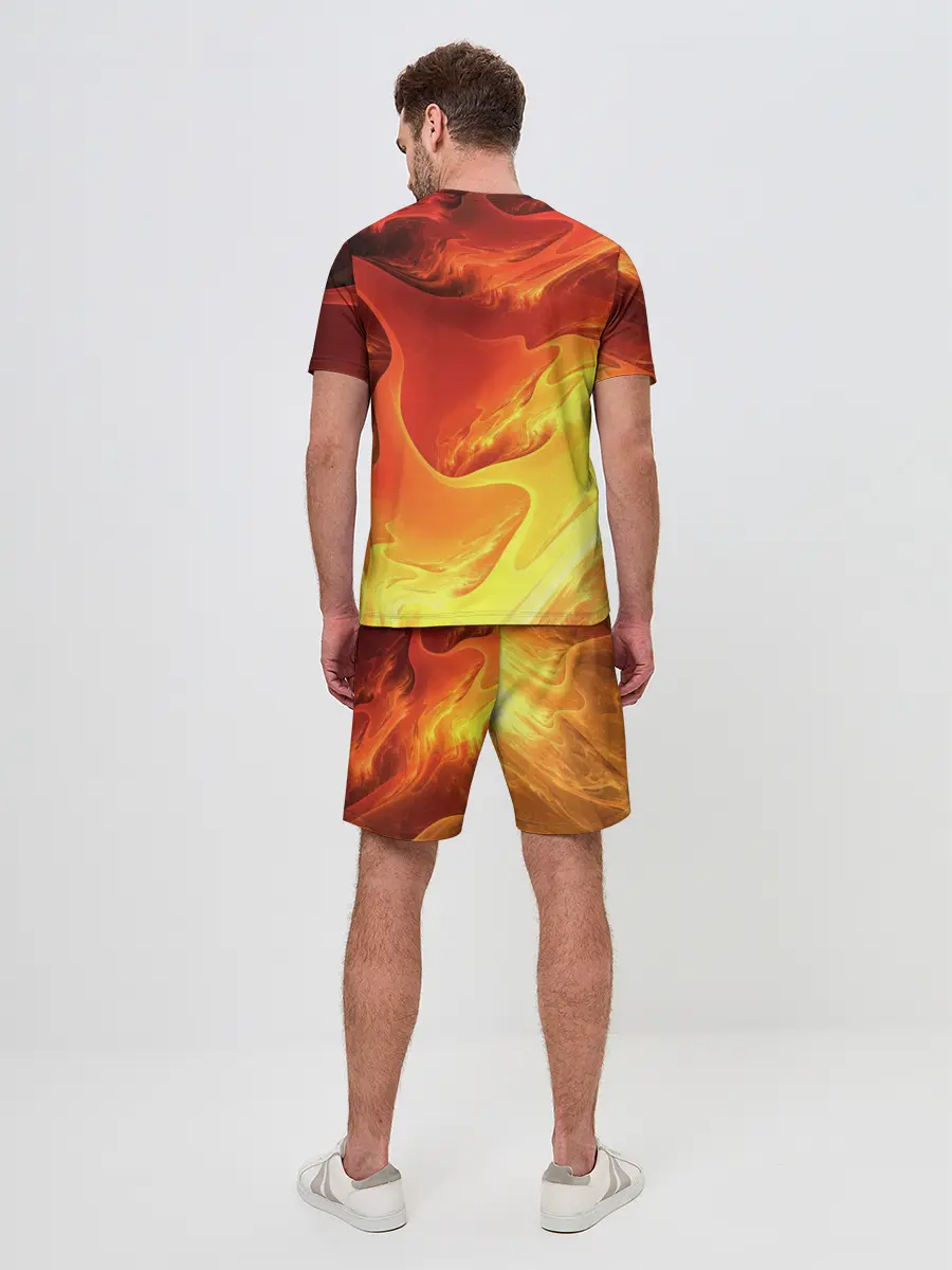 Мужской костюм с шортами / MINECRAFT | ЛАВА