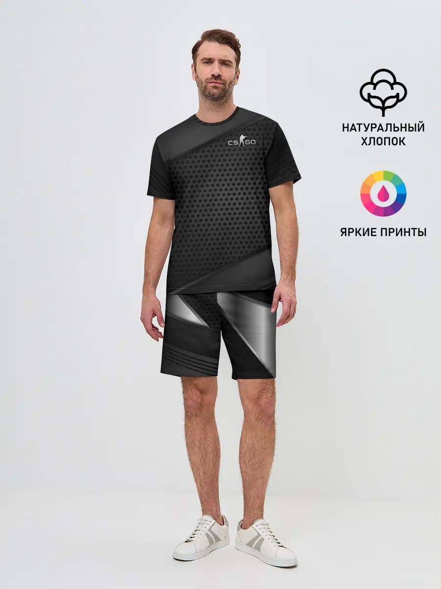 Мужской костюм с шортами / Counter-Strike