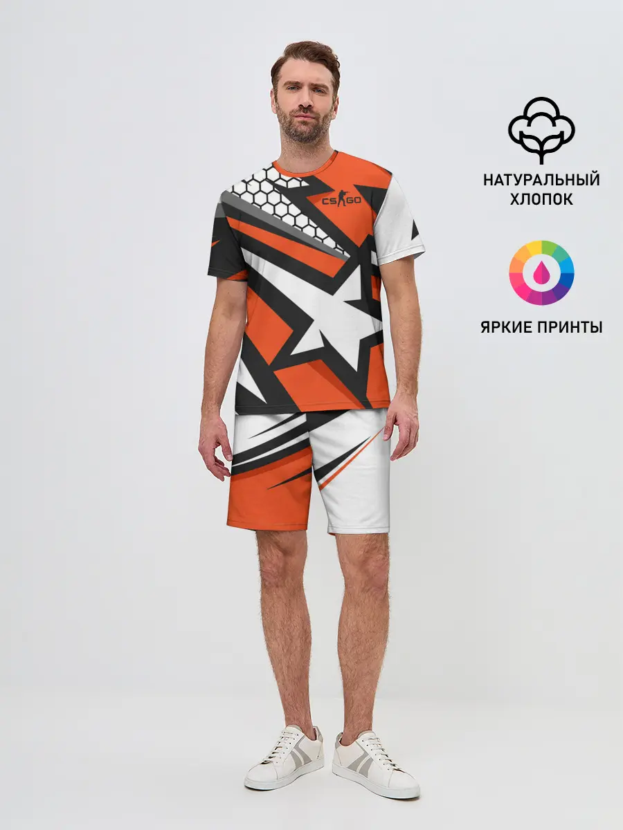 Мужской костюм с шортами / Counter-Strike