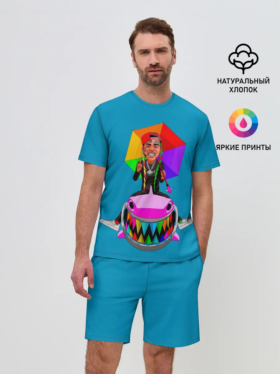 Мужской костюм с шортами / 6IX9INE