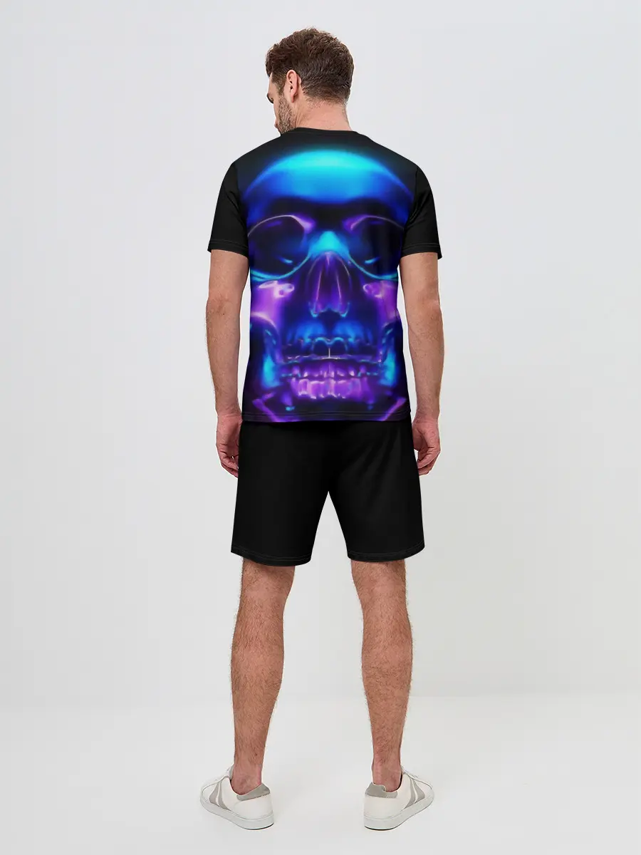 Мужской костюм с шортами / Череп