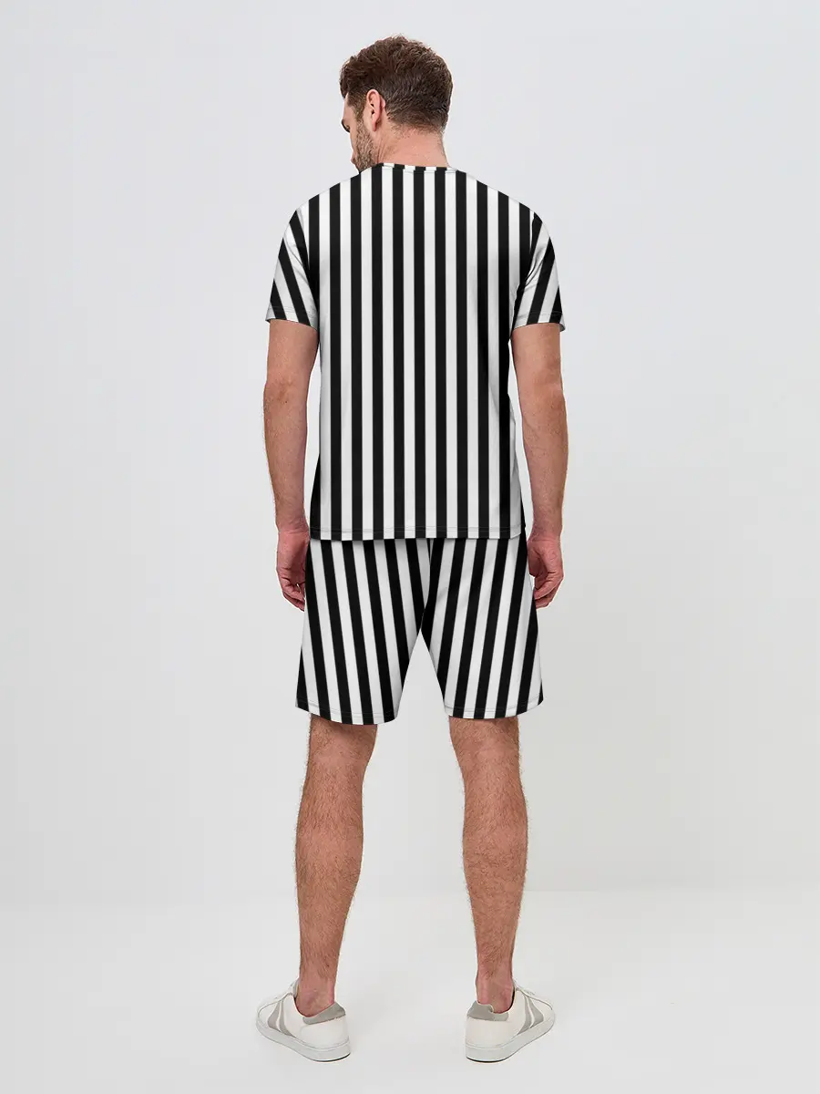 Мужской костюм с шортами / Гуси