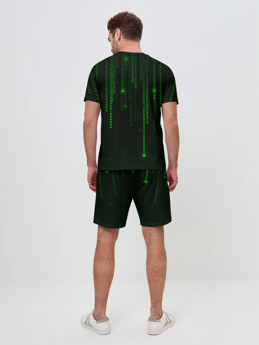 Мужской костюм с шортами / Minecraft