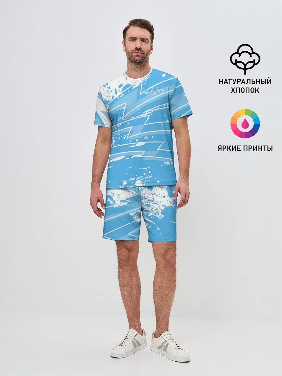 Мужской костюм с шортами / Counter-Strike