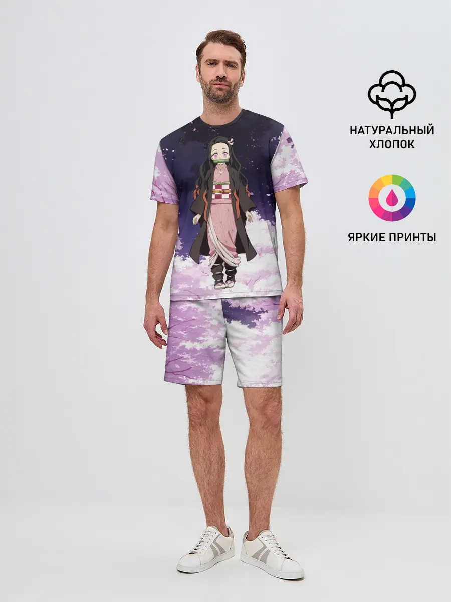 Мужской костюм с шортами / Незуко