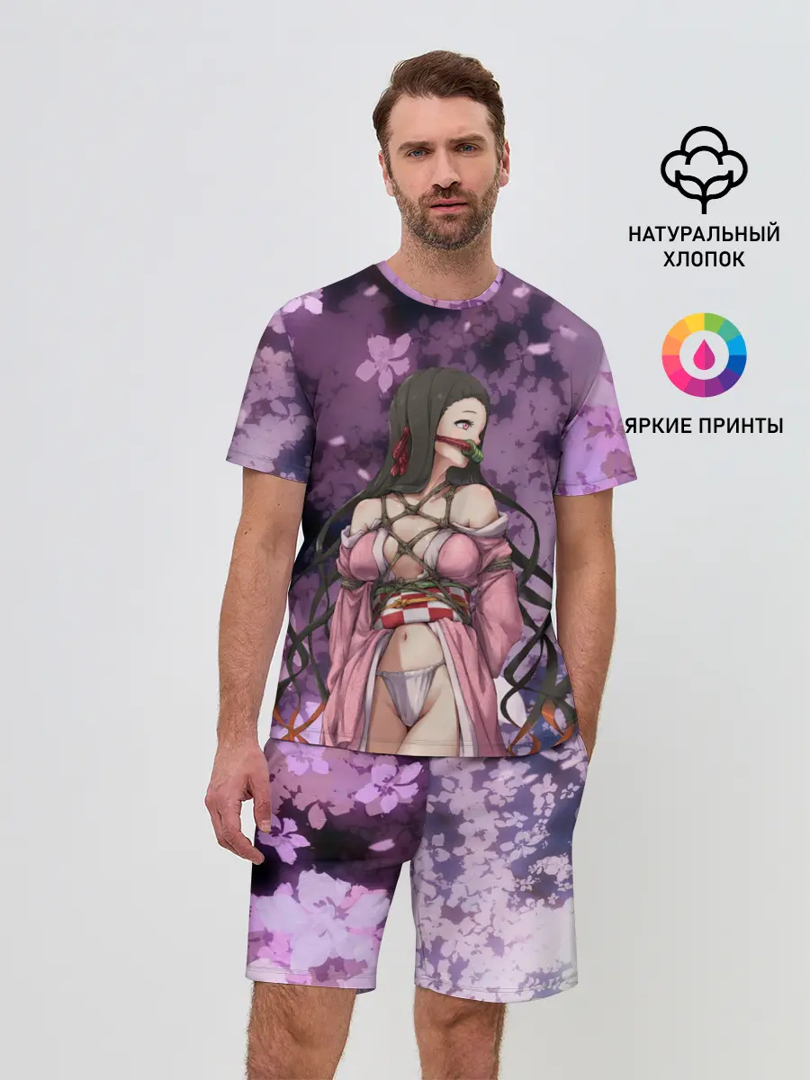 Мужской костюм с шортами / Незуко