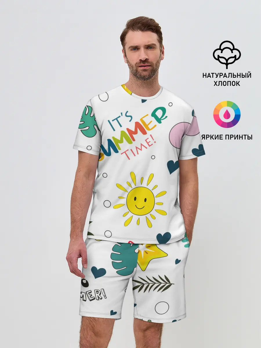 Мужской костюм с шортами / summer time