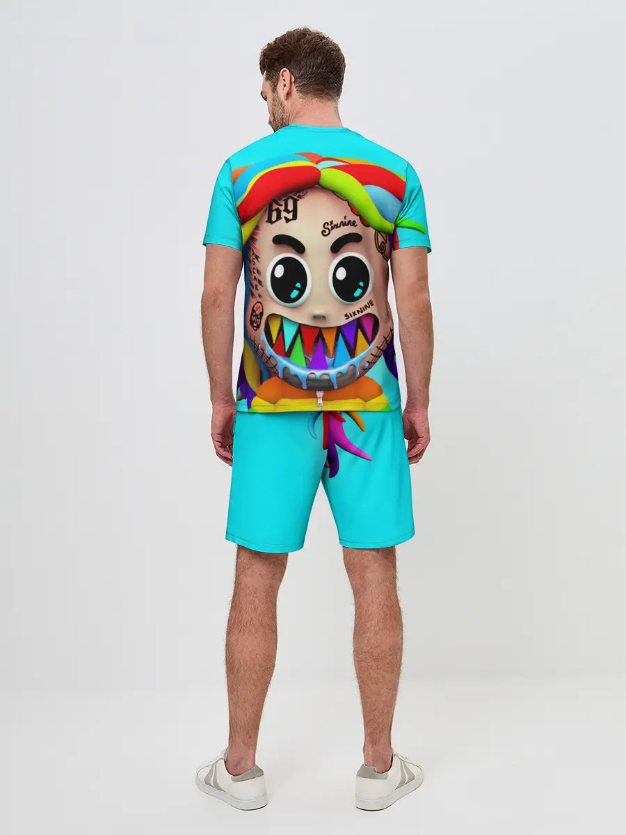 Мужской костюм с шортами / 6IX9INE