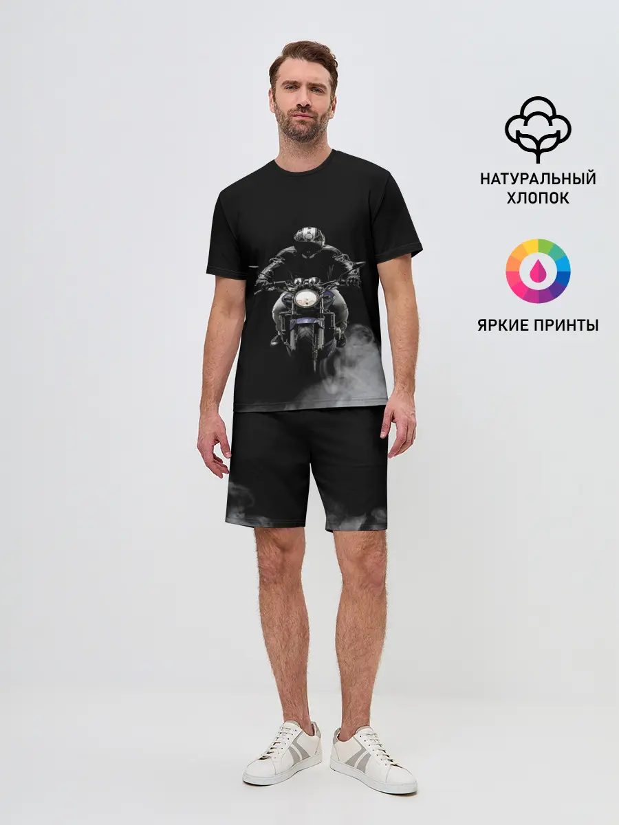 Мужской костюм с шортами / МОТОЦИКЛЫ