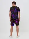 Мужской костюм с шортами / Ночное Грозовое Небо