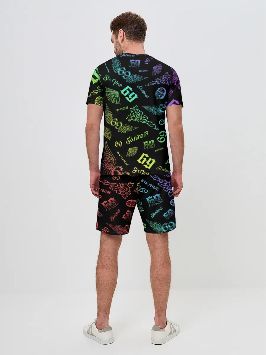 Мужской костюм с шортами / 6IX9INE