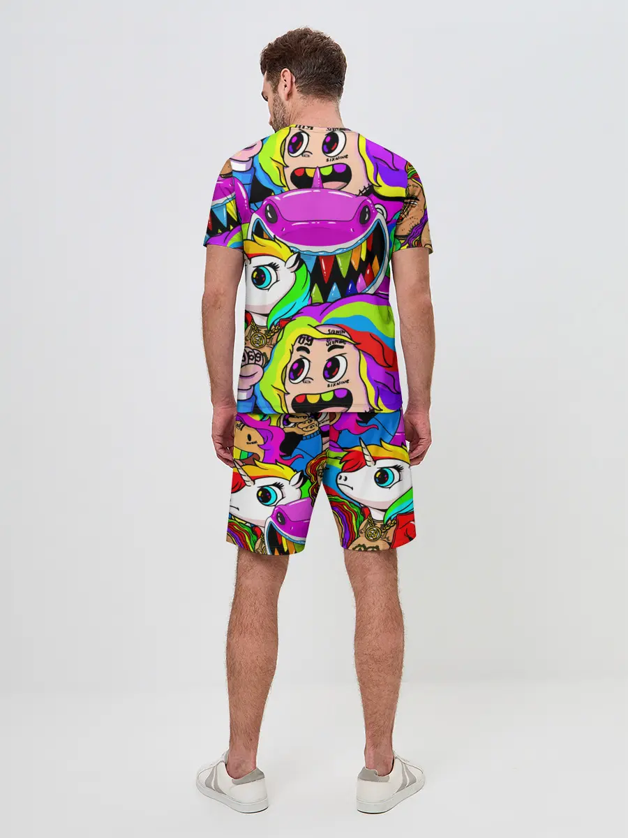 Мужской костюм с шортами / 6IX9INE