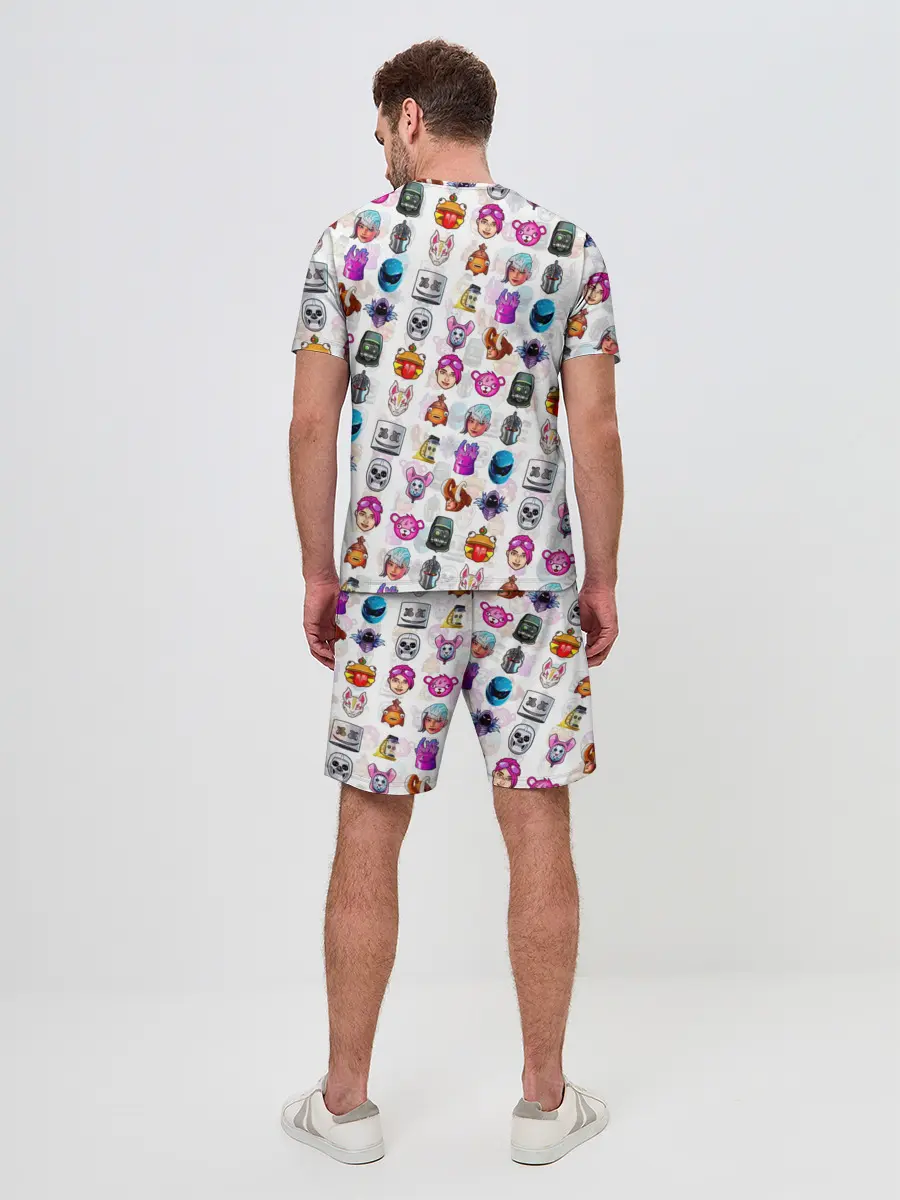 Мужской костюм с шортами / FORTNITE