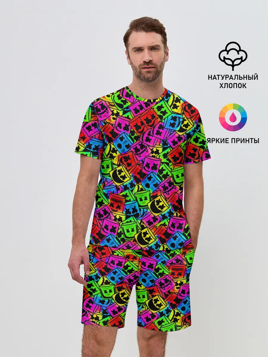 Мужской костюм с шортами / MARSHMELLO