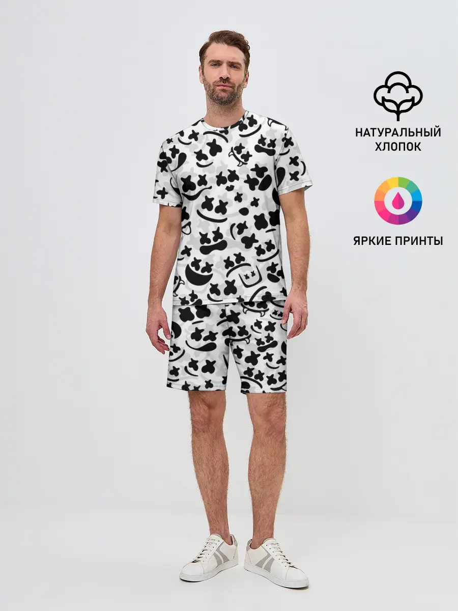 Мужской костюм с шортами / MARSHMELLO FACE
