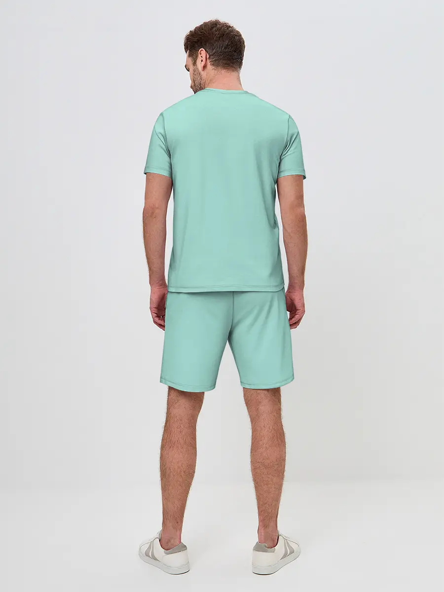 Мужской костюм с шортами / Мятная Маска