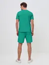 Мужской костюм с шортами / Зеленый