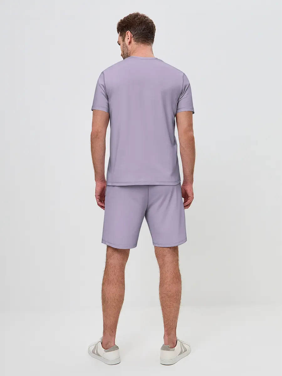 Мужской костюм с шортами / Лаванда