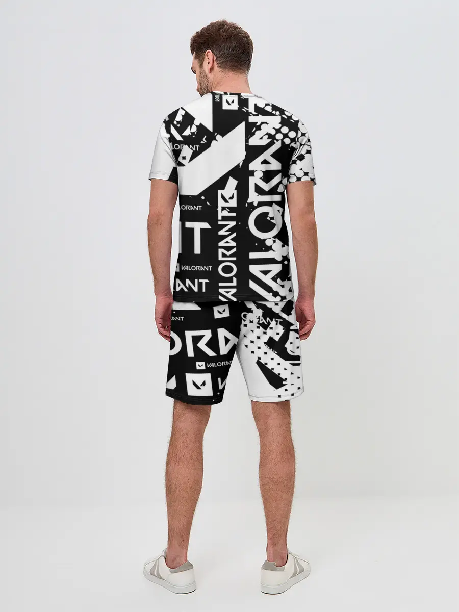 Мужской костюм с шортами / Valorant
