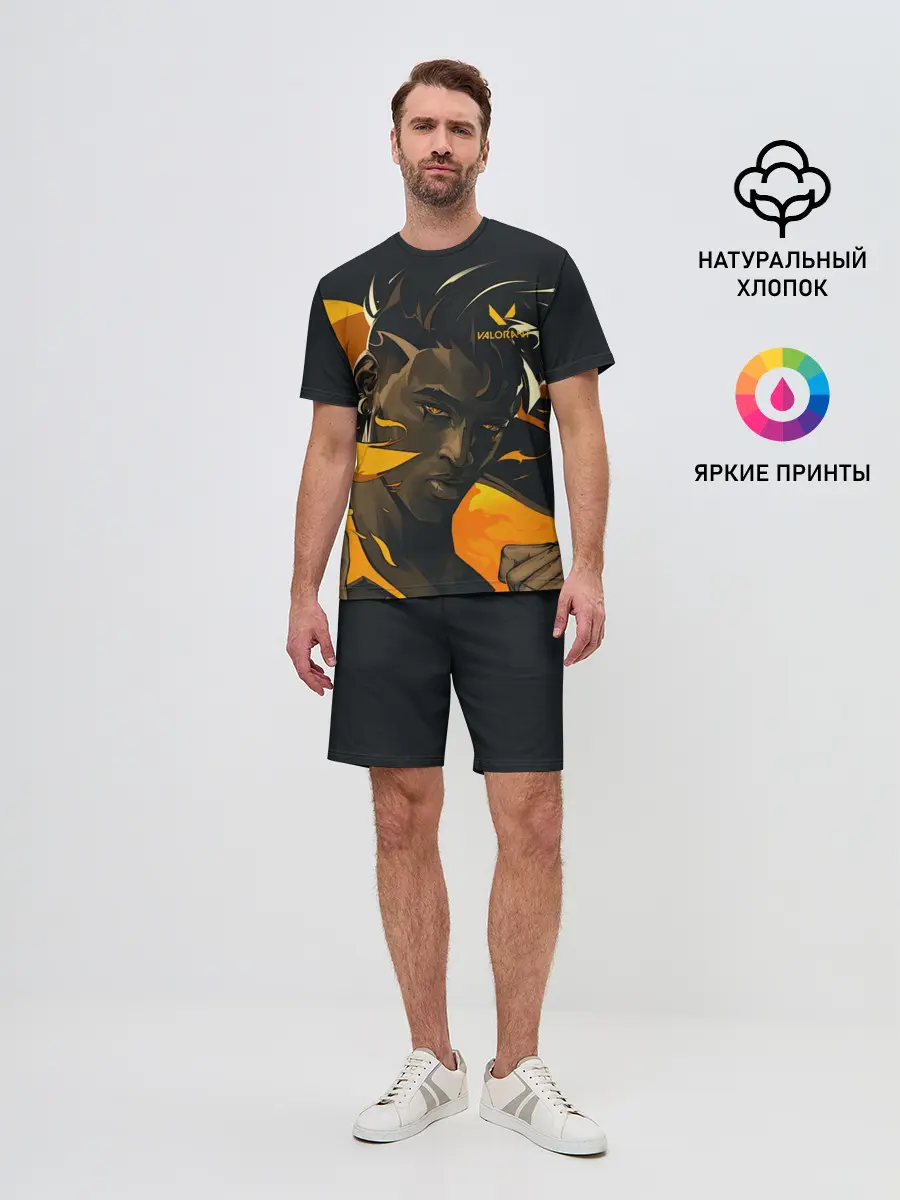 Мужской костюм с шортами / VALORANT PHOENIX