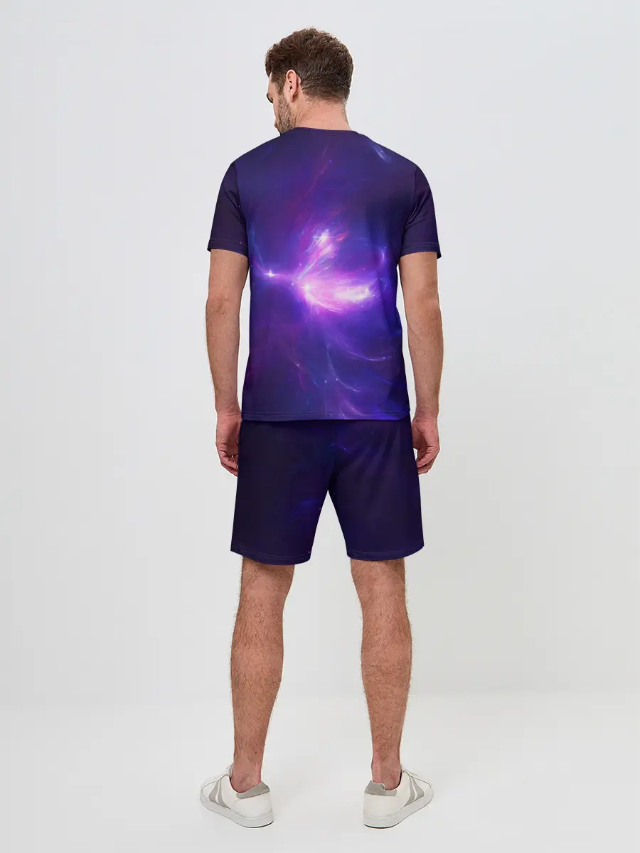 Мужской костюм с шортами / Абстракция