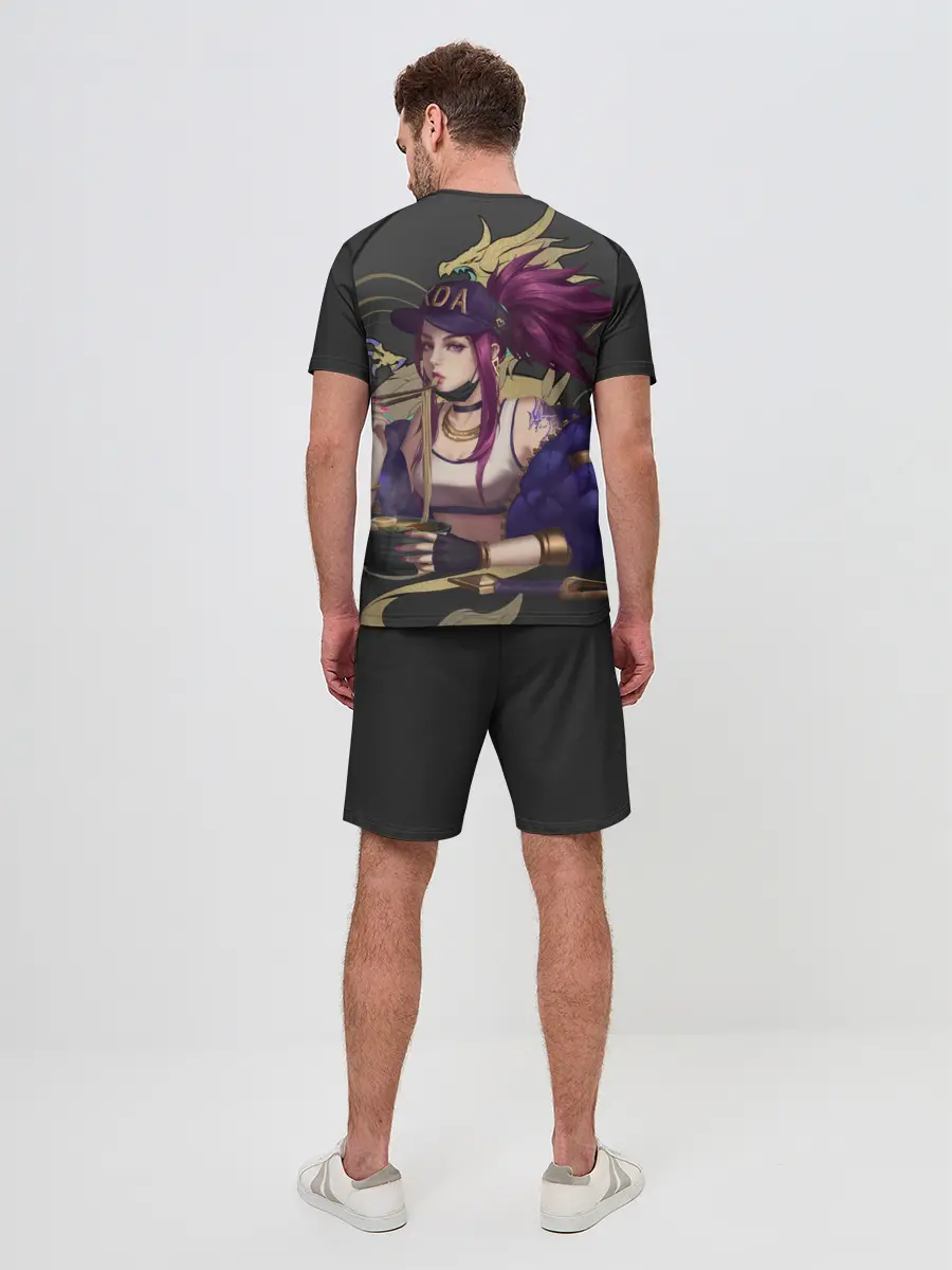 Мужской костюм с шортами / League of legends KDA