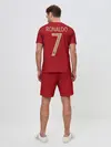 Мужской костюм с шортами / Ronaldo home EURO 2020